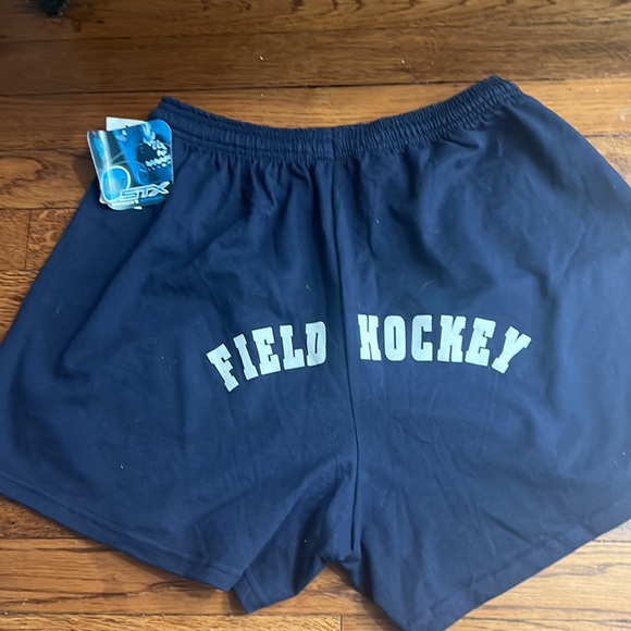 STX Womens cotton field hockey shorts with decal - Picture 2 of 4